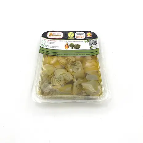 Alcachofas con Aceite de Oliva — Comprar online en Fruterías Ruiz & González