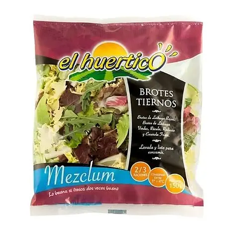 Ensalada Mezclum El Huertico — Comprar online en Fruterías Ruiz & González